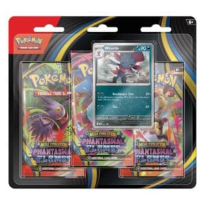 Pokémon Trading Card Game: Mega Evolution Phantasmal Flames Booster 3 Pack Blister Weavile