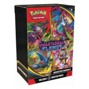 Pokémon Trading Card Game: Mega Evolution Phantasmal Flames Booster Bundle